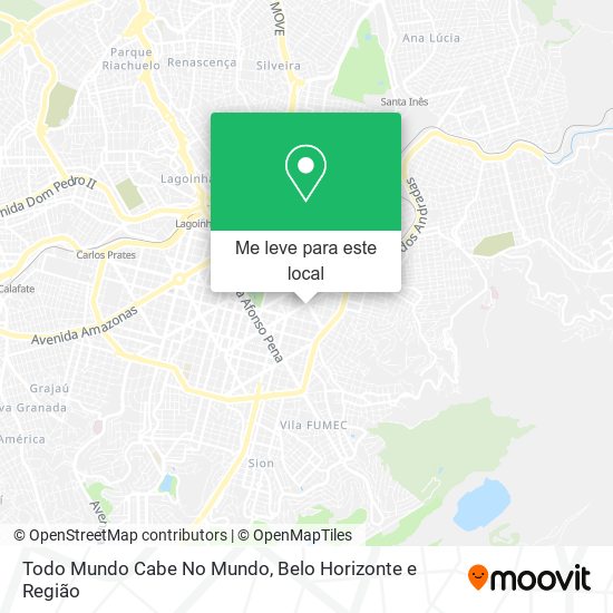 Todo Mundo Cabe No Mundo mapa