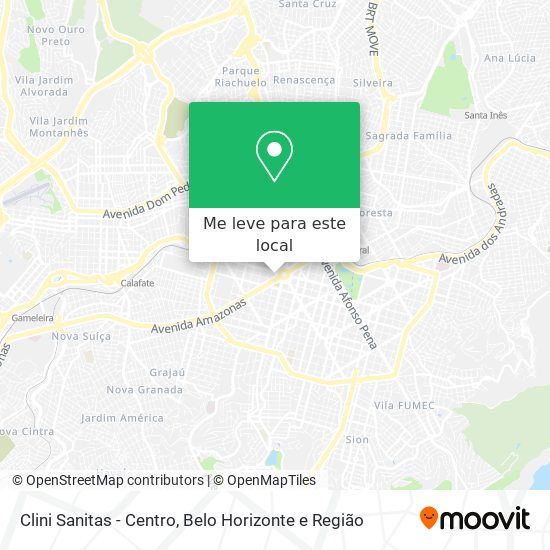 Clini  Sanitas  - Centro mapa