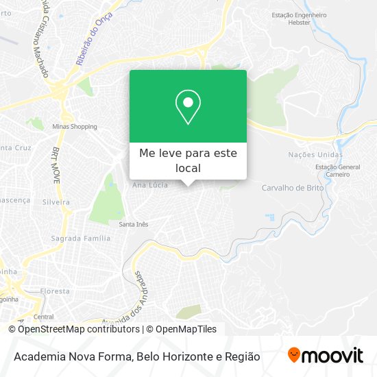 Academia Nova Forma mapa