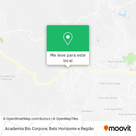 Academia Bio Corpore mapa