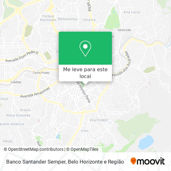 Banco Santander Semper mapa