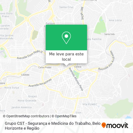Grupo CST - Segurança e Medicina do Trabalho mapa