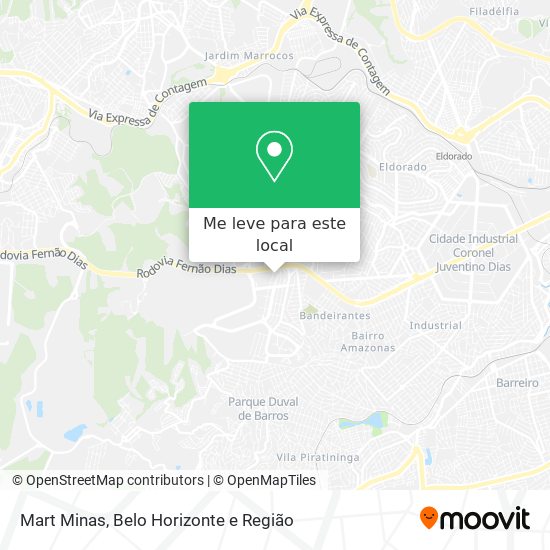Mart Minas mapa