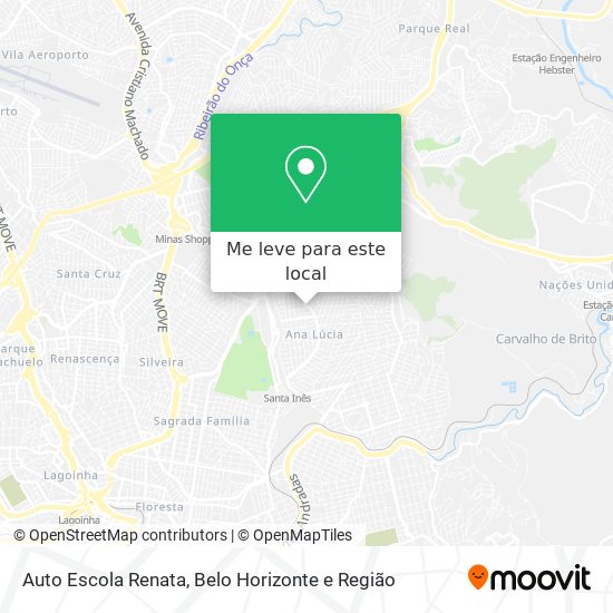Auto Escola Renata mapa