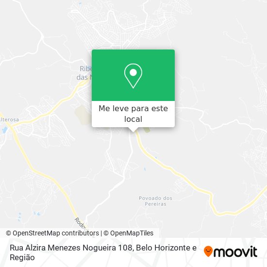Rua Alzira Menezes Nogueira 108 mapa