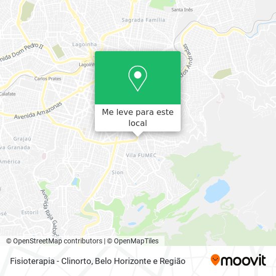 Fisioterapia - Clinorto mapa