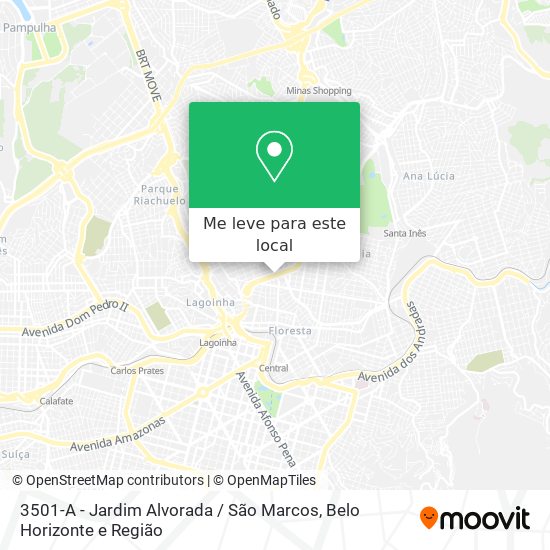 3501-A - Jardim Alvorada / São Marcos mapa