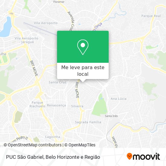 PUC São Gabriel mapa