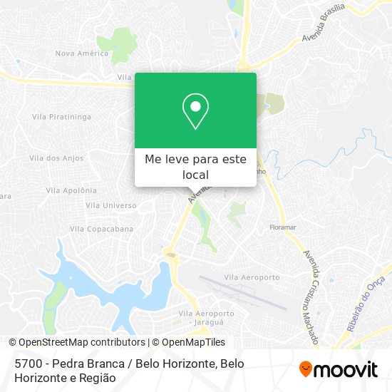 5700 - Pedra Branca / Belo Horizonte mapa