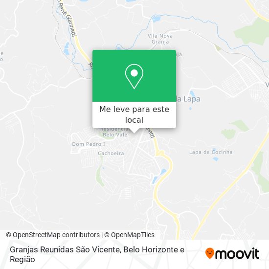 Granjas Reunidas São Vicente mapa