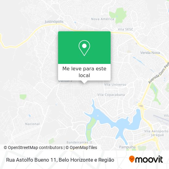 Rua Astolfo Bueno 11 mapa