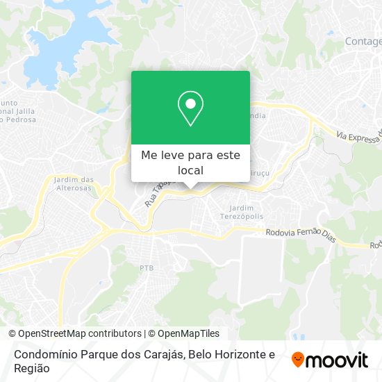 Condomínio Parque dos Carajás mapa