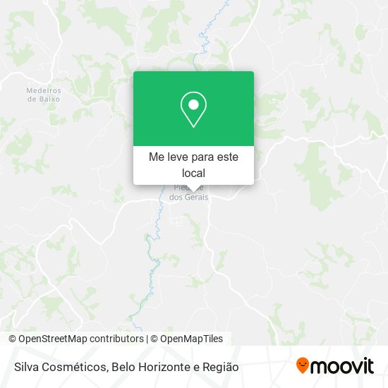 Silva Cosméticos mapa