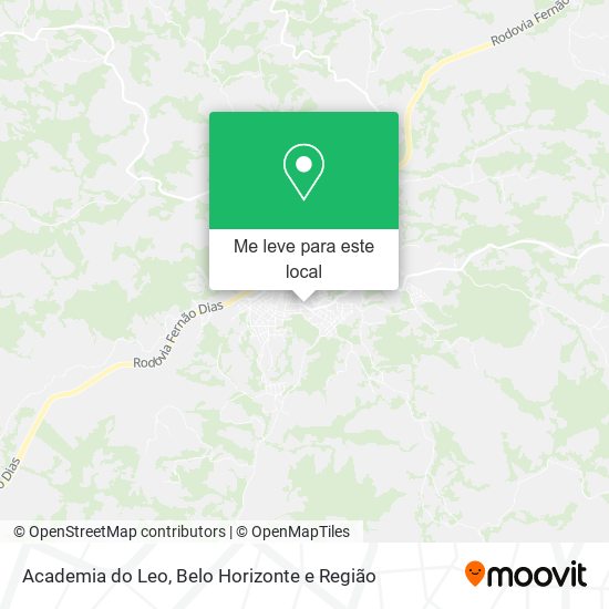 Academia do Leo mapa