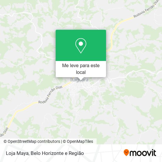 Loja Maya mapa