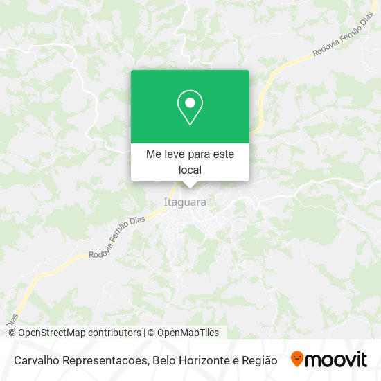 Carvalho Representacoes mapa