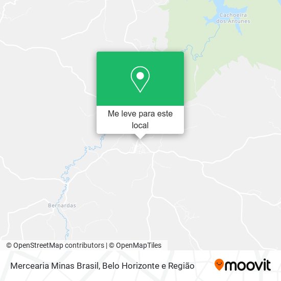 Mercearia Minas Brasil mapa