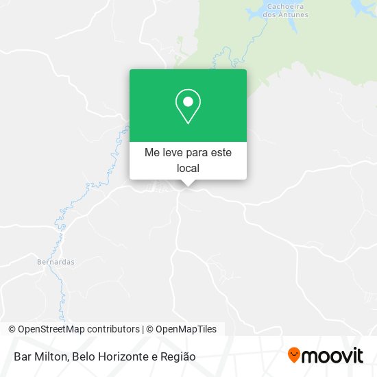 Bar Milton mapa