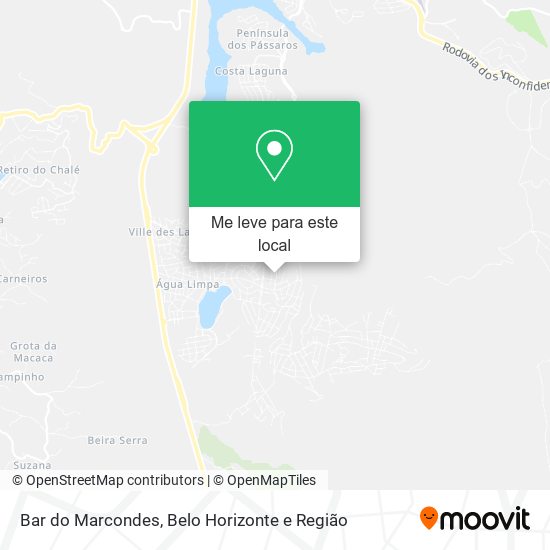 Bar do Marcondes mapa