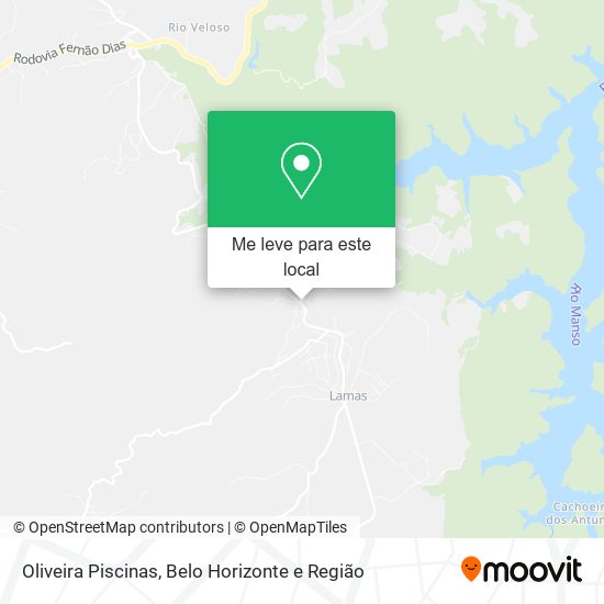 Oliveira Piscinas mapa