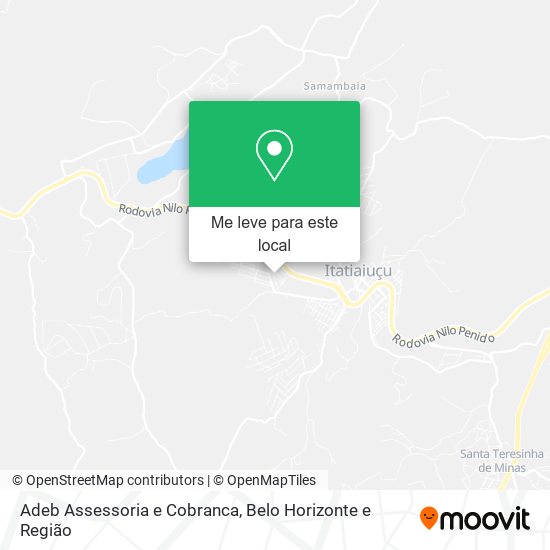 Adeb Assessoria e Cobranca mapa