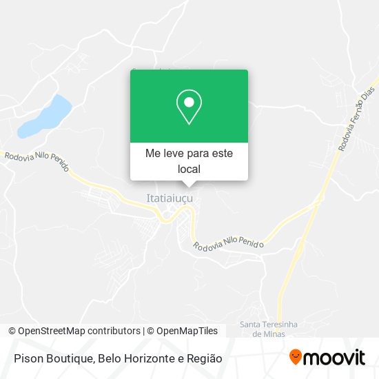 Pison Boutique mapa