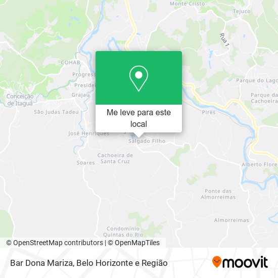 Bar Dona Mariza mapa