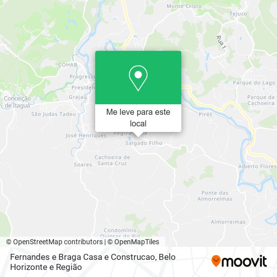 Fernandes e Braga Casa e Construcao mapa