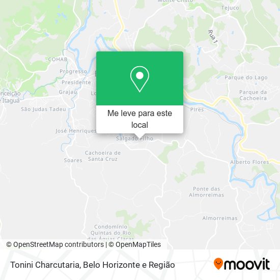 Tonini Charcutaria mapa
