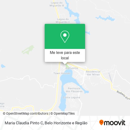 Maria Claudia Pinto C mapa