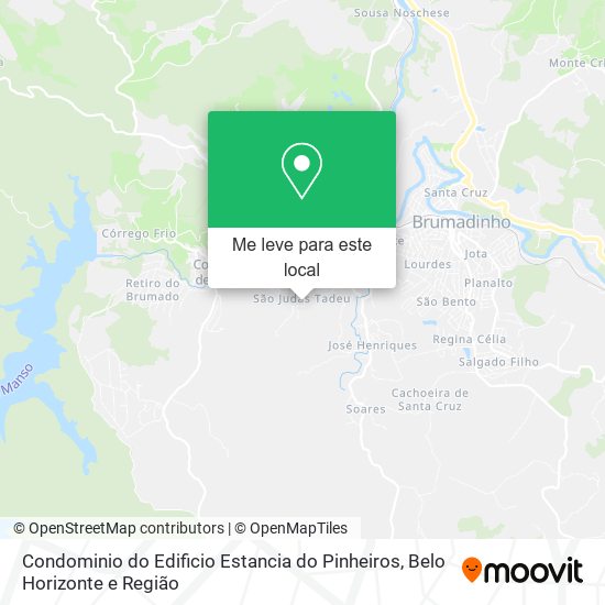 Condominio do Edificio Estancia do Pinheiros mapa
