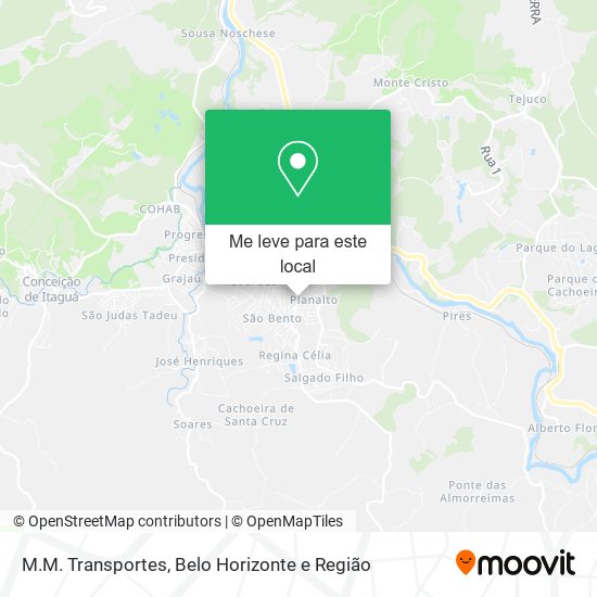 M.M. Transportes mapa