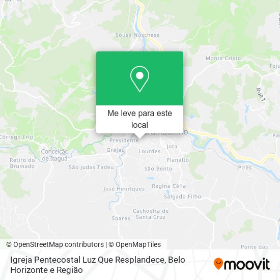 Igreja Pentecostal Luz Que Resplandece mapa