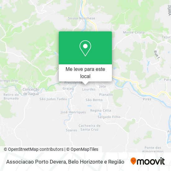 Associacao Porto Devera mapa