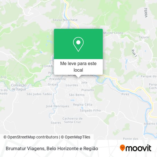 Brumatur Viagens mapa