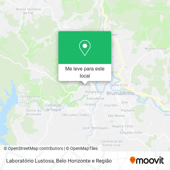 Laboratório Lustosa mapa