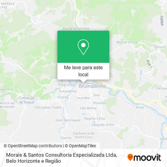 Morais & Santos Consultoria Especializada Ltda mapa
