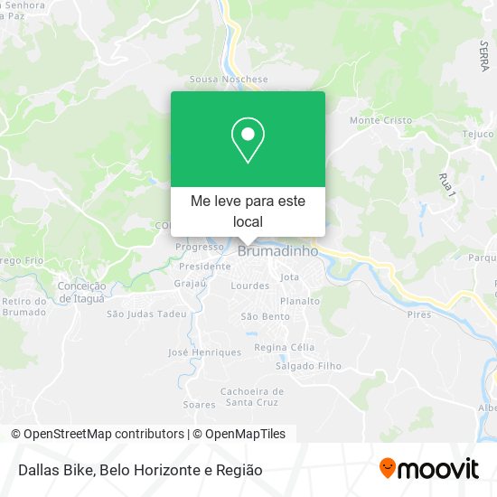 Dallas Bike mapa