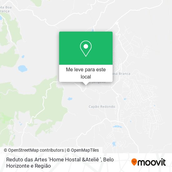 Reduto das Artes 'Home Hostal &Ateliê ' mapa