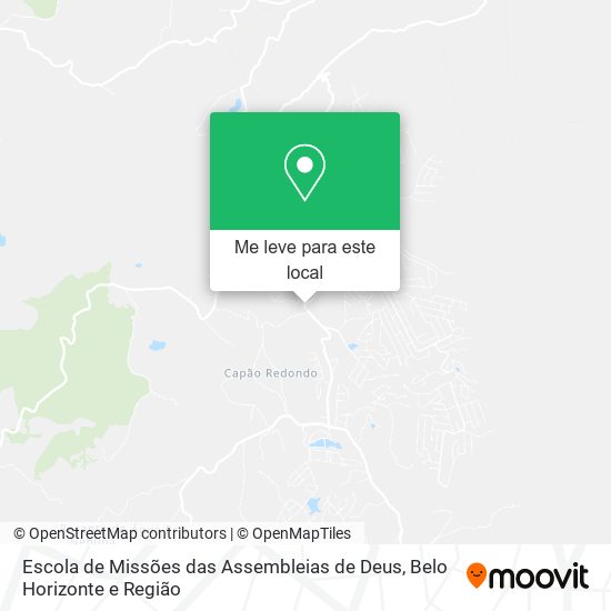 Escola de Missões das Assembleias de Deus mapa