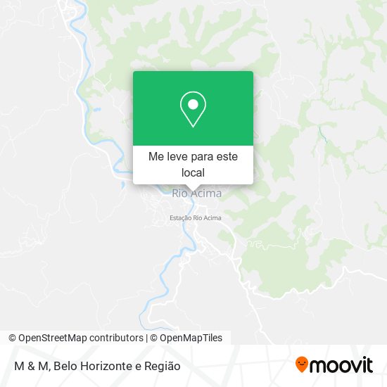 M & M mapa