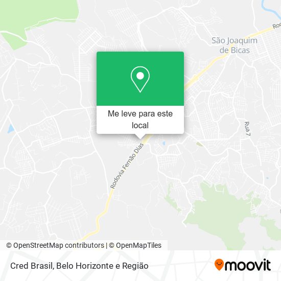 Cred Brasil mapa