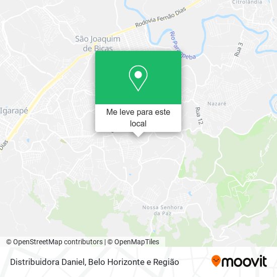 Distribuidora Daniel mapa