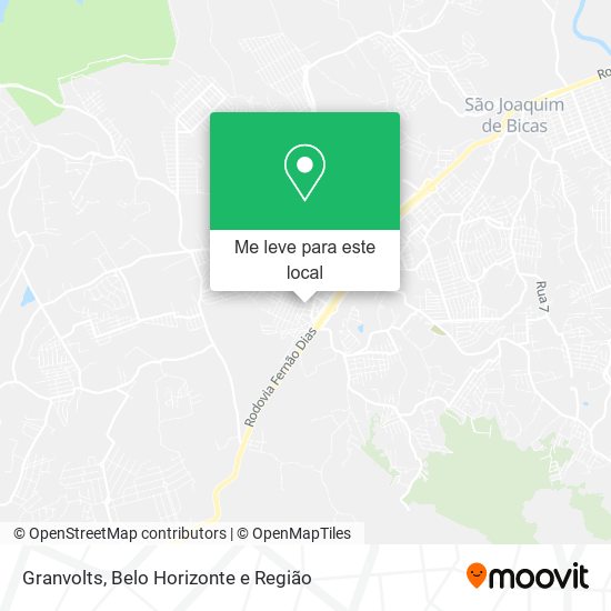 Granvolts mapa