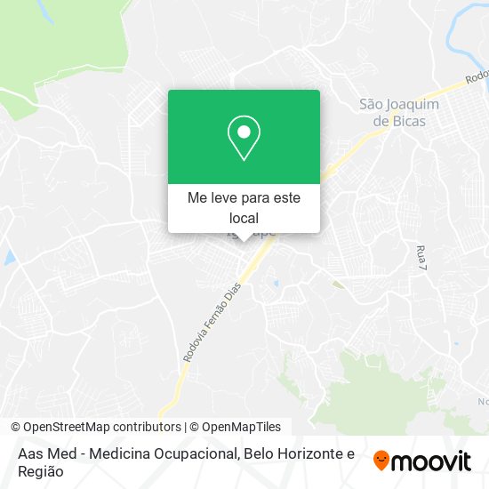 Aas Med - Medicina Ocupacional mapa