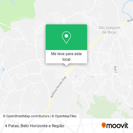 4 Patas mapa