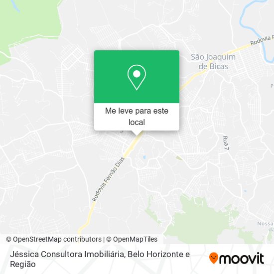 Jéssica Consultora Imobiliária mapa