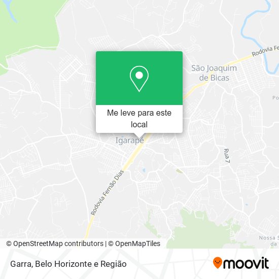 Garra mapa