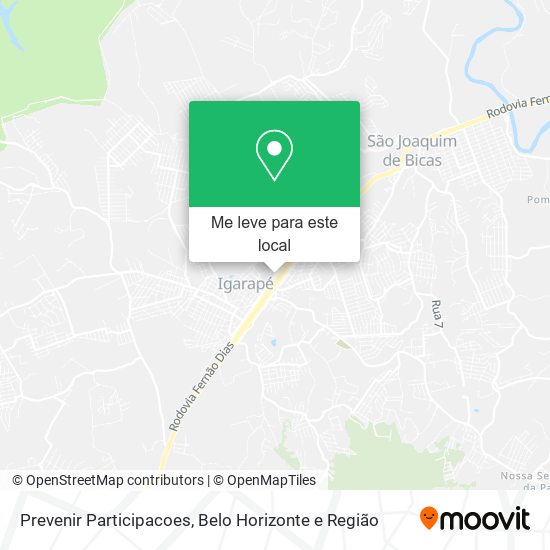 Prevenir Participacoes mapa