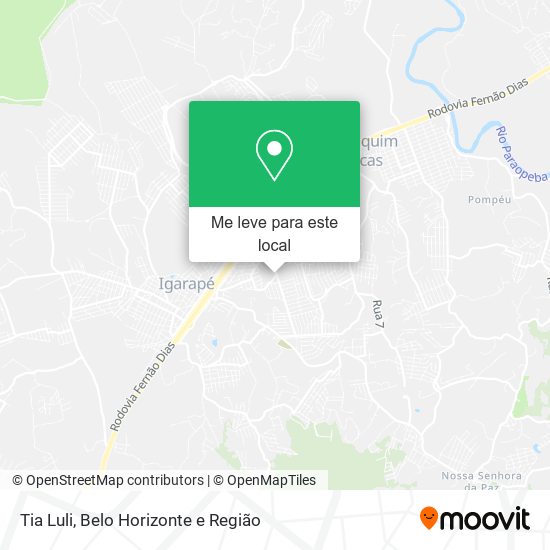 Tia Luli mapa